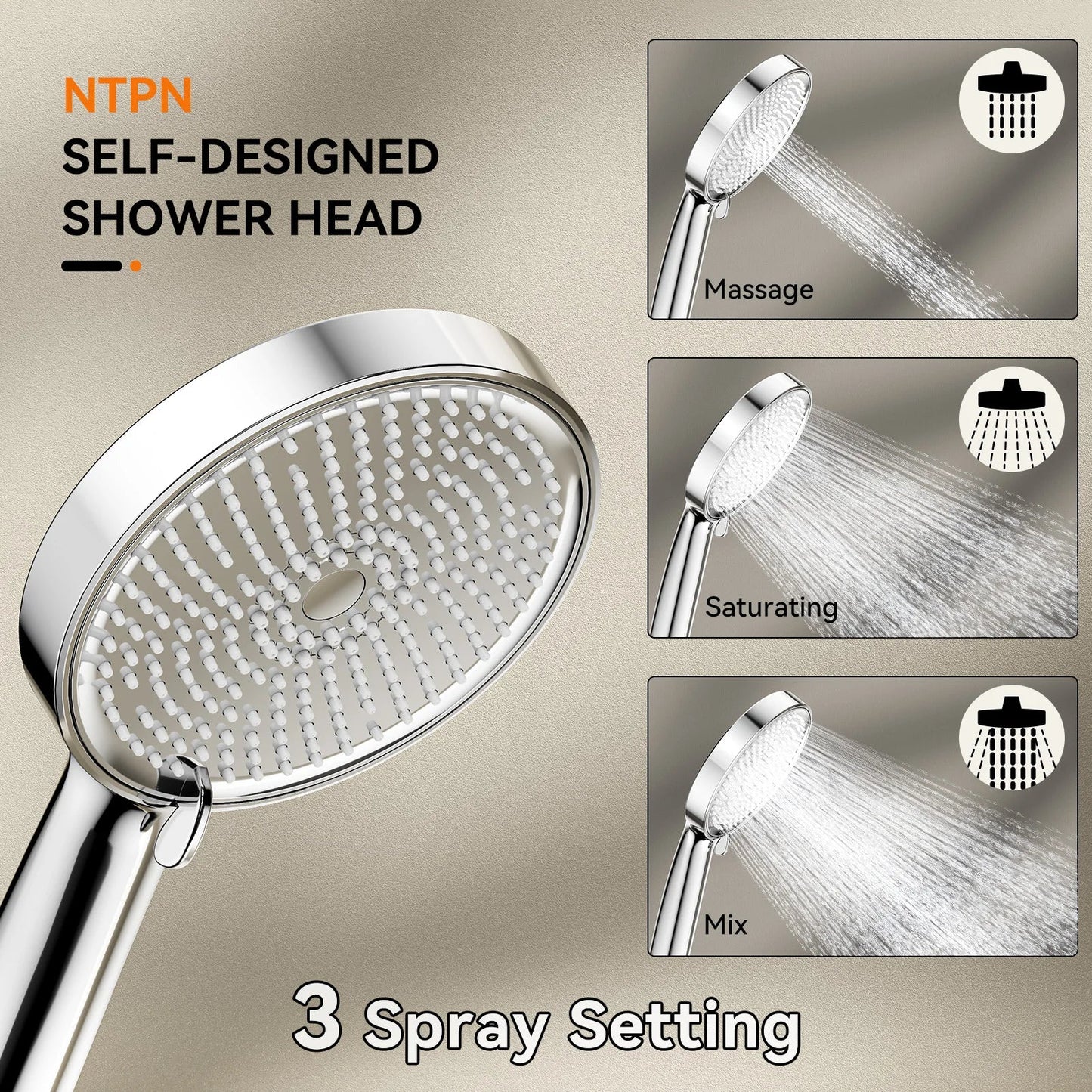 Dual Bliss Shower Experience